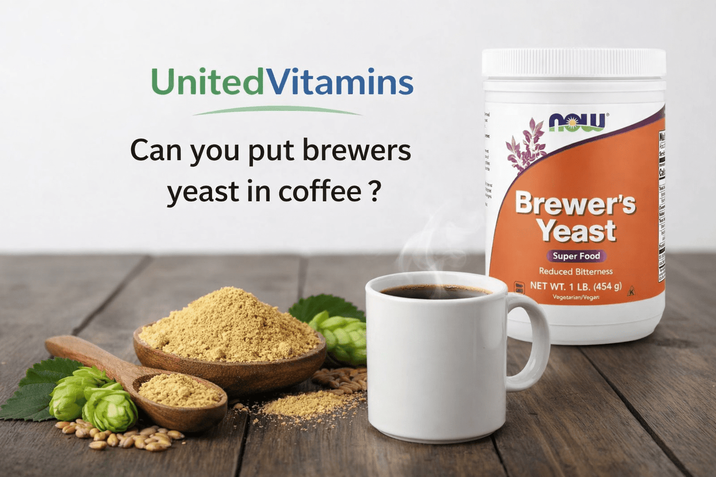 Can you put brewers yeast in coffee ? - United Vitamins