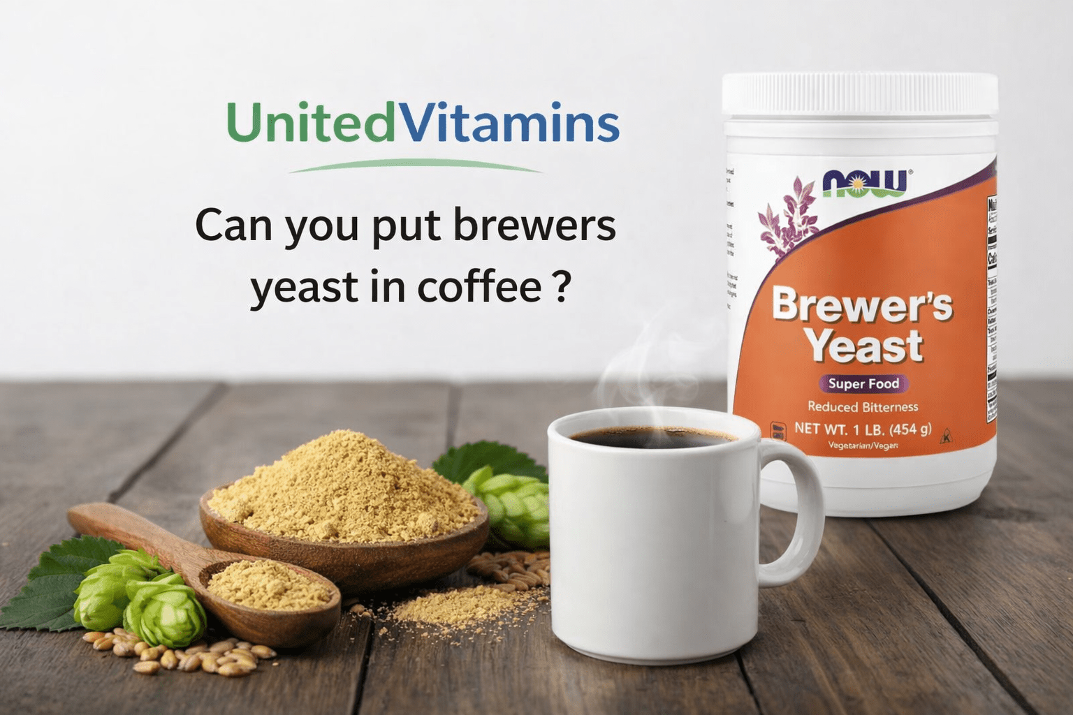 Can you put brewers yeast in coffee ? - United Vitamins