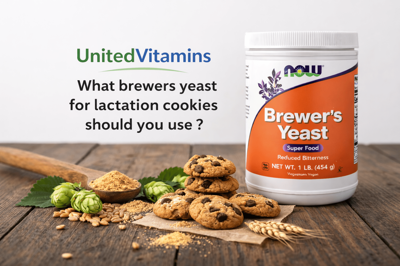 What brewers yeast for lactation cookies should you use ? - United Vitamins