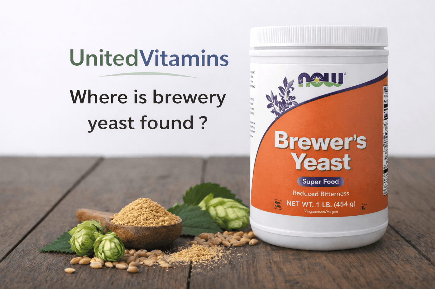 Where is brewery yeast found ? - United Vitamins