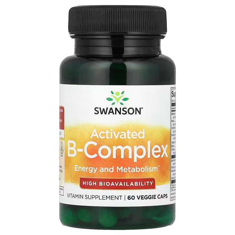 Activated B-Complex – Swanson, 60 Vcaps