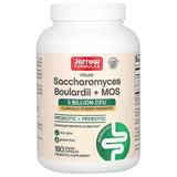 Saccharomyces Boulardii + MOS – Jarrow Formulas | High-Dose Probiotic Yeast | 250mg | 90/180 Vegan Capsules | Lab-Tested; Non-GMO