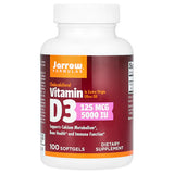 Vitamin D3 supplement bottle with Jarrow Formulas label on a white background