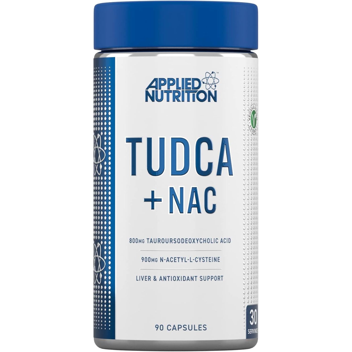 TUDCA + NAC – 90 Capsules, Applied Nutrition - United Vitamins