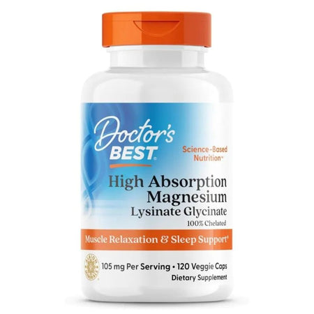 High Absorption Magnesium - 120 caps - Doctor’s Best - United Vitamins