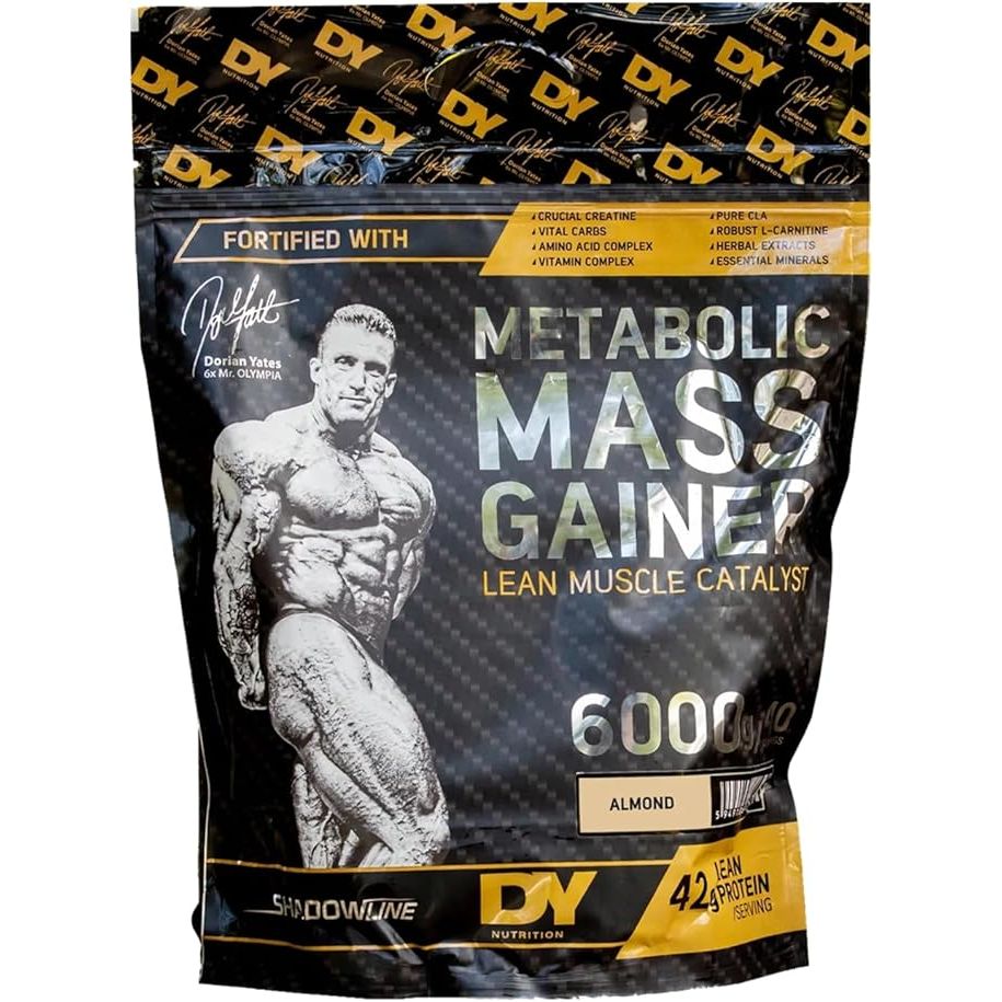 Dorian Yates Metabolic Mass Gainer – High - Calorie Protein, Creatine & Amino Acids for Muscle & Weight Gain | 6000g - United Vitamins