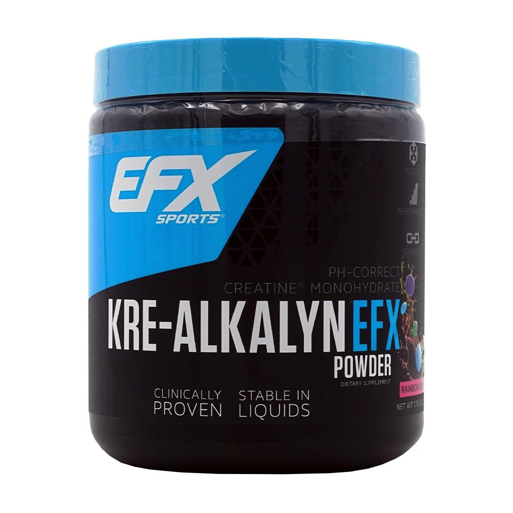 EFX Sports Kre - Alkalyn Powder – pH - Correct Buffered Creatine for Strength, Power & Performance | 220g - United Vitamins