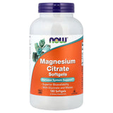 Magnesium Citrate 400 mg - Now Foods - Softgels