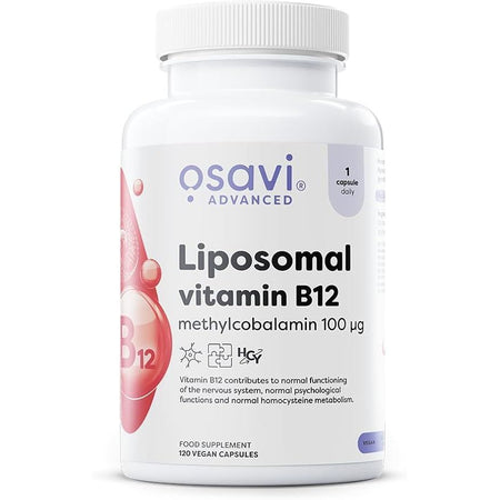 Osavi Liposomal Vitamin B12 100μg – High Absorption Methylcobalamin - United Vitamins