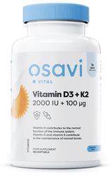 Vitamin D3 + K2 – 120caps - Osavi - United Vitamins