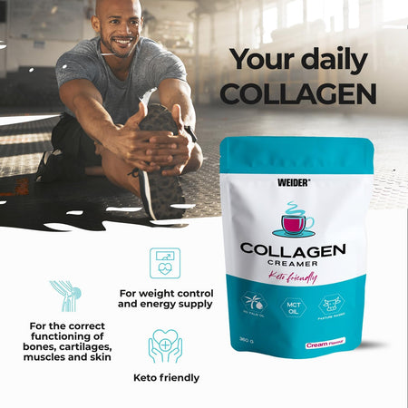 Weider Collagen Creamer 360g – Grass Fed Collagen + MCT Powder - United Vitamins